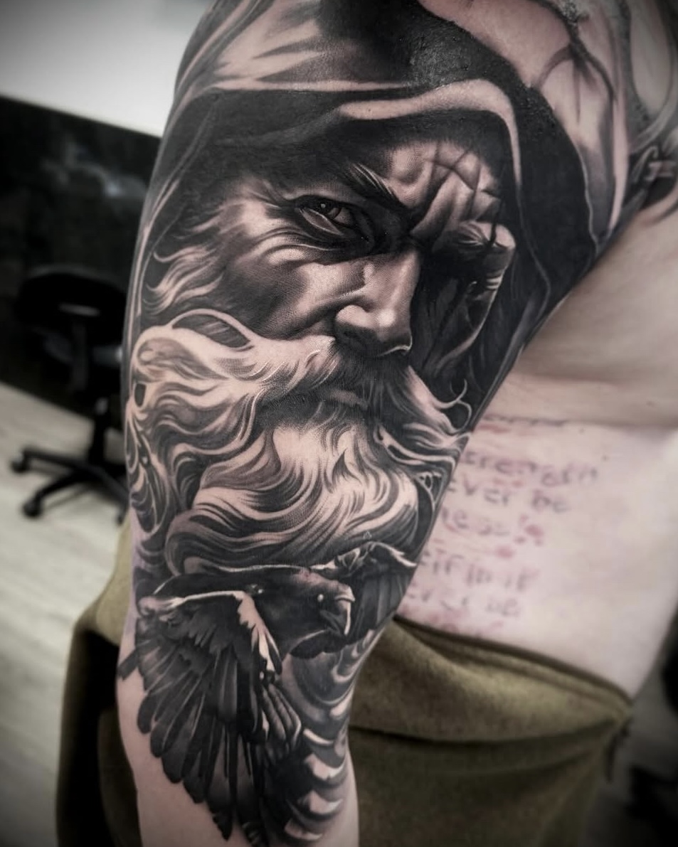 odin_raven_tattoo